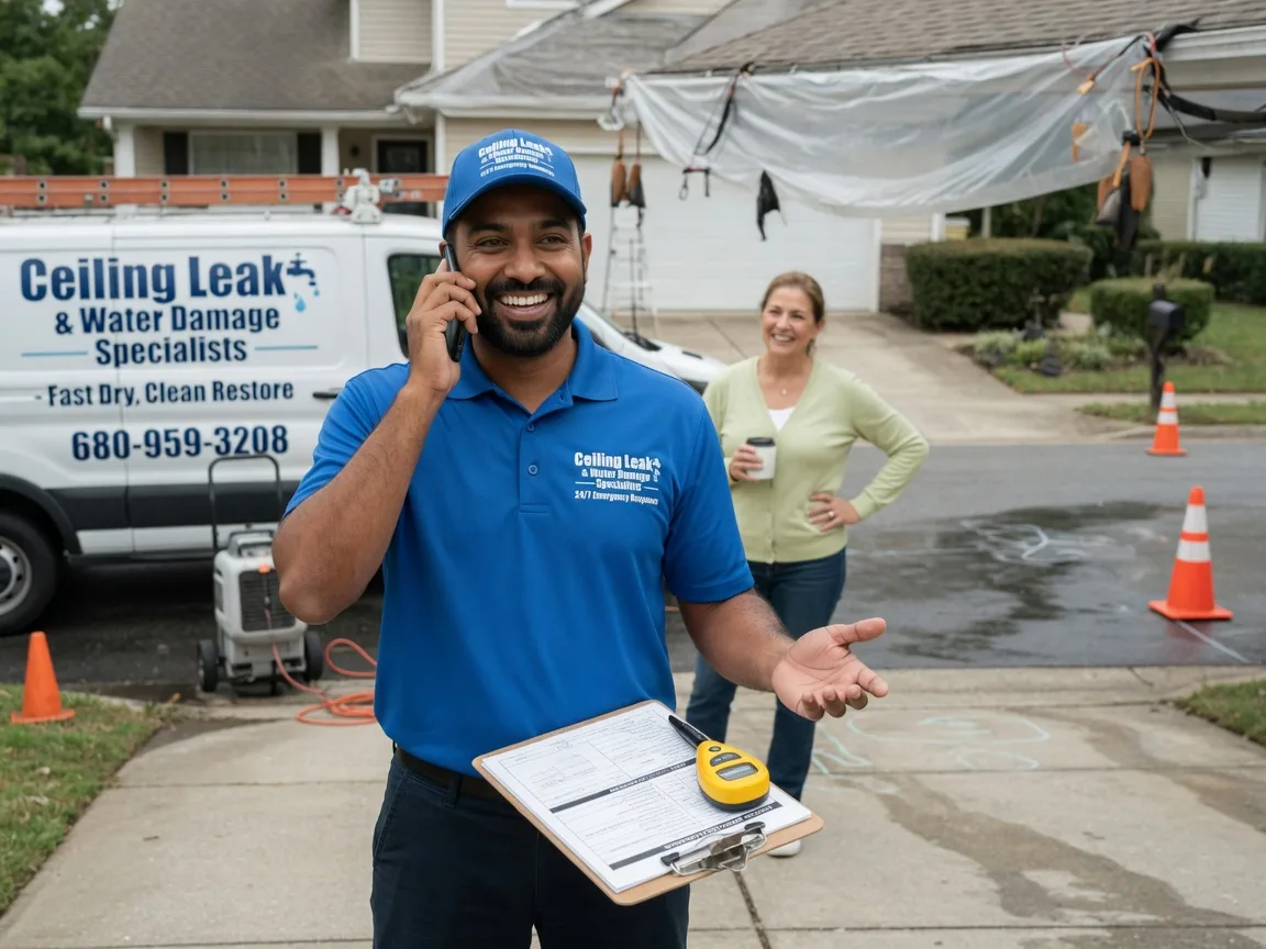 Ceiling Leak Cleanup Volin, SD FAQs